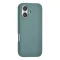 TUNIQ premium liquid szilikon - iPhone 16 Plus tok - sötét zöld