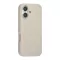 TUNIQ premium liquid szilikon - iPhone 16 Plus tok - bézs