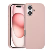   TUNIQ premium liquid szilikon - iPhone 16 Plus tok - rózsaszín