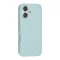 TUNIQ premium liquid szilikon - iPhone 16 Plus tok - világos zöld