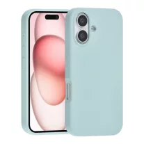   TUNIQ premium liquid szilikon - iPhone 16 Plus tok - világos zöld