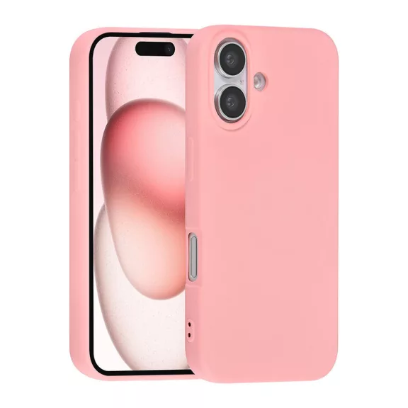 TUNIQ szilikon - iPhone 16 Plus tok - rose