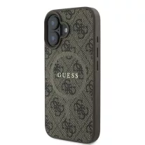   Guess 4G ring metal logo MagSafe - iPhone 16 Plus tok - barna  