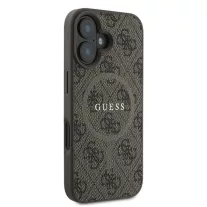   Guess 4G ring metal logo MagSafe - iPhone 16 Plus tok - barna  