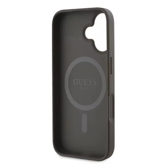 Guess 4G ring metal logo MagSafe - iPhone 16 Plus tok - barna  