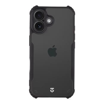 Tactical Quantum stealth cover - iPhone 16 Plus tok - fekete/átlátszó