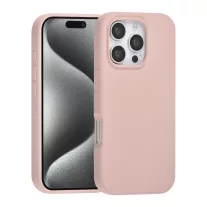   TUNIQ premium liquid szilikon - iPhone 16 Pro Max tok - rózsaszín