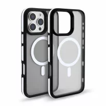 MAGARMOR MagSafe szilikon tok - iPhone 16 Pro Max - Fehér
