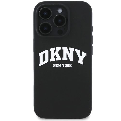 DKNY White Printed Logo MagSafe - iPhone 16 Pro Max tok - Fekete