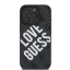 Guess Leather 4G Big Love Logo MagSafe - iPhone 16 Pro Max tok - Fekete
