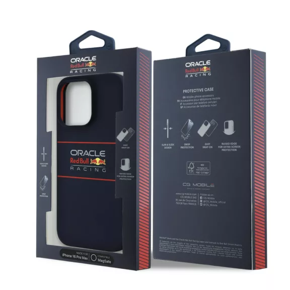 Red Bull Silicone Horizontal Logo MagSafe - iPhone 16 Pro Max tok - Kék