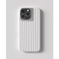 NUDIENT Bold Case - iPhone 16 Pro Max tok - Fehér