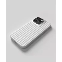 NUDIENT Bold Case - iPhone 16 Pro Max tok - Fehér