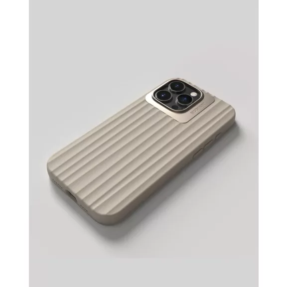 NUDIENT Bold Case - iPhone 16 Pro Max tok - Bézs