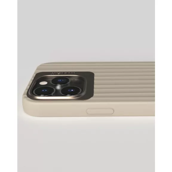 NUDIENT Bold Case - iPhone 16 Pro Max tok - Bézs