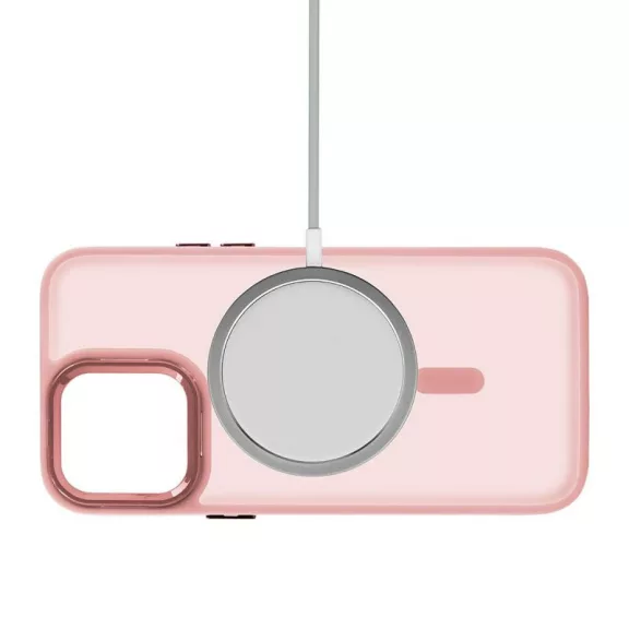 MAGMAT MagSage szilikon tok - iPhone 17 - Rózsaszín