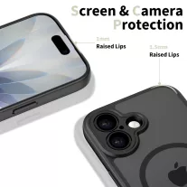 Tech-Protect Basicmag MagSafe - iPhone 17 tok - Matt Fekete