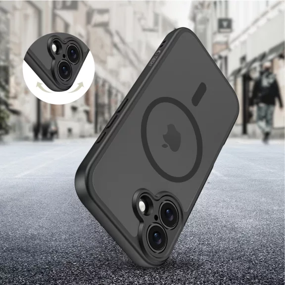 Tech-Protect Basicmag MagSafe - iPhone 17 tok - Matt Fekete