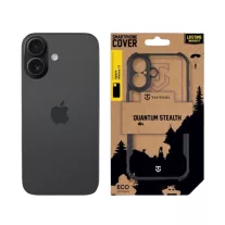   Tactical Quantum stealth - iPhone 17 tok - fekete/átlátszó