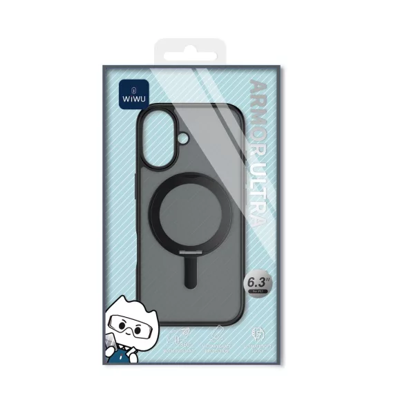 WIWU Armor Ultra MagSafe  iPhone 17 tok Fekete