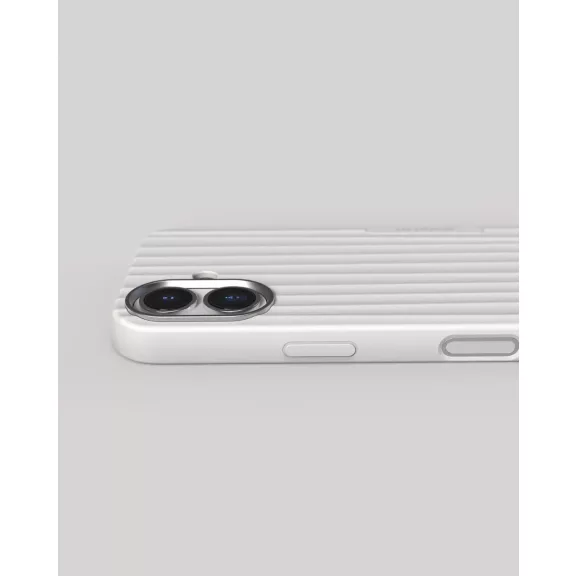 NUDIENT Bold Case - iPhone 17 tok - Fehér