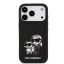 Karl Lagerfeld Liquid Silicone Sketch MagSafe - iPhone 17 Pro tok - Fekete