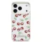 Guess Glitter Cherry MagSafe - iPhone 17 Pro tok - Mintás