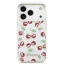 Guess Glitter Cherry MagSafe - iPhone 17 Pro tok - Mintás
