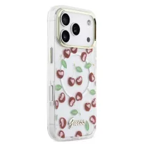 Guess Glitter Cherry MagSafe - iPhone 17 Pro tok - Mintás