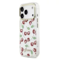 Guess Glitter Cherry MagSafe - iPhone 17 Pro tok - Mintás