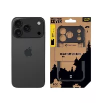   Tactical Quantum stealth - iPhone 17 Pro tok - fekete/átlátszó
