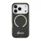 Guess Script Metal MagSafe - iPhone 17 Pro tok - Fekete