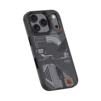 Benks Dynamic Magnetic Mecha Case iPhone 17 Pro tok fekete
