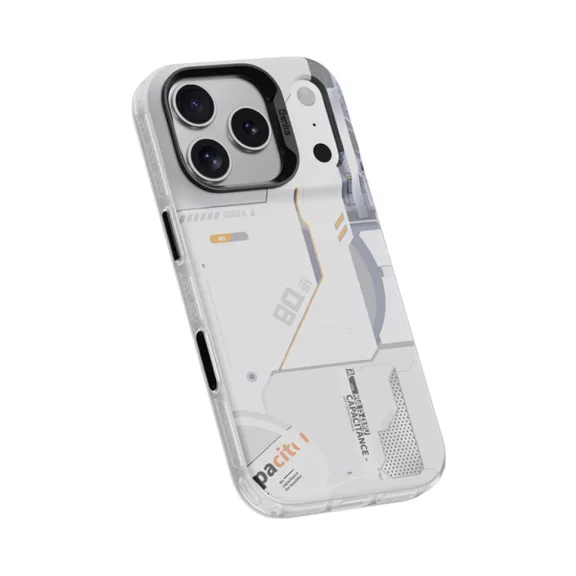 Benks Dynamic Magnetic Mecha Case iPhone 17 Pro tok fehér