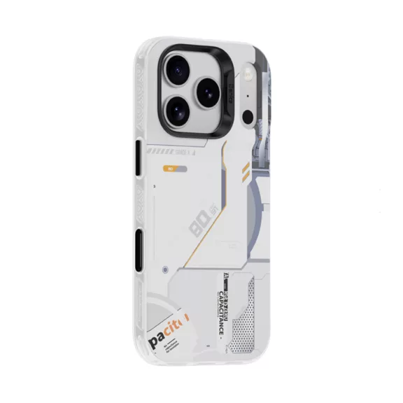 Benks Dynamic Magnetic Mecha Case iPhone 17 Pro tok fehér