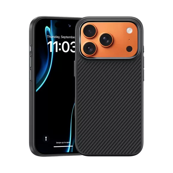 Benks Armor Pro 600D Kevlar MagSafe iPhone 17 Pro tok fekete