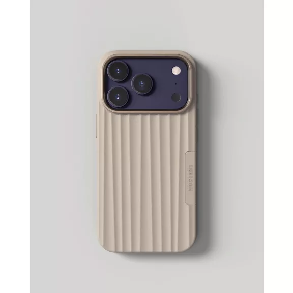NUDIENT Bold Case - iPhone 17 Pro tok - Bézs