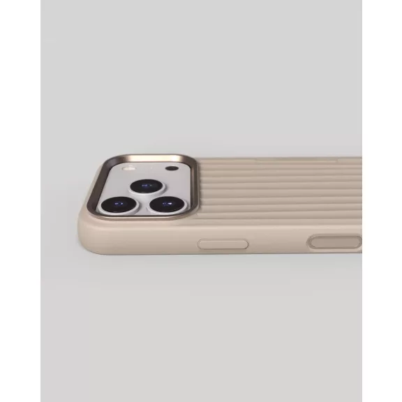 NUDIENT Bold Case - iPhone 17 Pro tok - Bézs