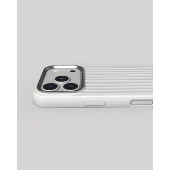 NUDIENT Bold Case - iPhone 18 / 17 Pro tok - Fehér