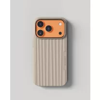 NUDIENT Bold Case - iPhone 18 / 17 Pro tok - Bézs