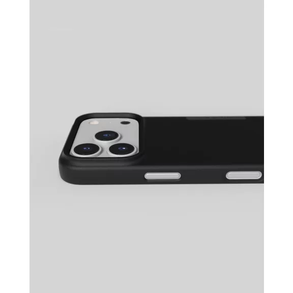 NUDIENT Thin Case - iPhone 18 / 17 Pro tok - Fekete
