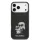 Karl Lagerfeld Aquarelle Karl and Choupette - iPhone 17 Pro Max tok - Fekete