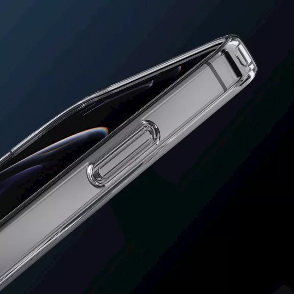 Clear Case Anti Shock MagSafe - iPhone 17 Pro Max tok - Átlátszó