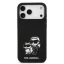 Karl Lagerfeld Liquid Silicone Sketch MagSafe - iPhone 17 Pro Max tok - Fekete