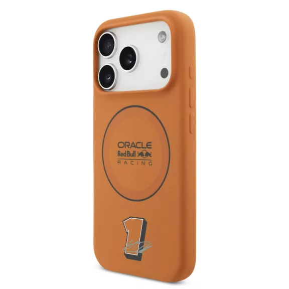 Red Bull Silicone Blue Ring MagSafe - iPhone 17 Pro Max tok - Narancs