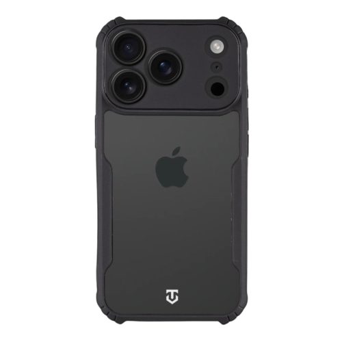 Tactical Quantum stealth - iPhone 17 Pro Max tok - fekete/átlátszó