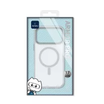 WIWU Armor Pro MagSafe iPhone 17 Pro Max tok szürke