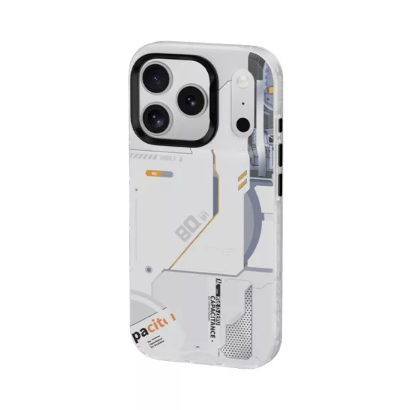 Benks Dynamic Magnetic Mecha Case iPhone 17 Pro Max tok fehér