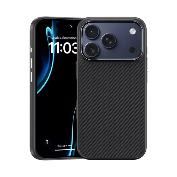 Benks Armor Pro 600D Kevlar MagSafe iPhone 17 Pro Max tok fekete