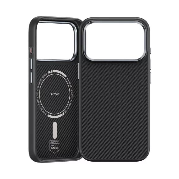 Benks Armor Pro 600D Kevlar MagSafe iPhone 17 Pro Max tok fekete
